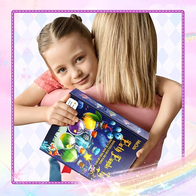 MeCids Magic Potion Bubble Bath Bombs for Kids -Bath Color Tablets Bath Potions for Toddlers Ages 4-12 Fun Science Kit Gift for Birthday, Halloween，Christmas- 6 Pack - Bloomnest