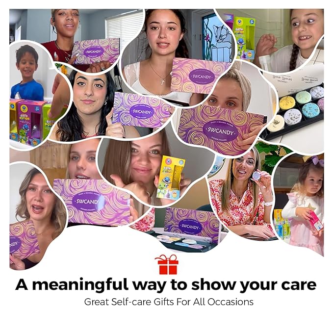 Shower Steamers Aromatherapy Travel Essentials for Women 8 Pcs Bath Bombs Birthday Gifts for Men, Sister, Shower Bombs Stocking Stuffers Christmas Gifts Fruity - Bloomnest