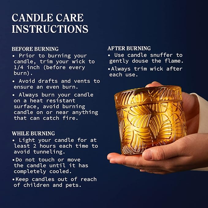 Hidden Label Christmas Candle,Festive Spice Scented Candles, Wood Wick Soy Candle, 7.4oz Holiday Jar Decorative Candles, Candles Gifts for Women - Bloomnest