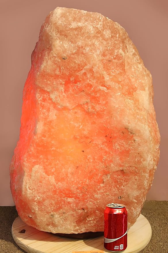 Giant Natural Himalayan Crystal Rock Salt Lamp 250~280 lbs