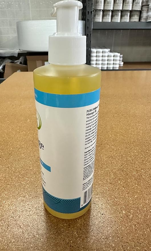 Wellness Professional 8oz Arnica Oil, 8oz, Massage Oil, Unscented Deep Tissue, Arnica, Hypoallergenic Arnica Oil for Physical Therapy and Muscle Recovery - Bloomnest