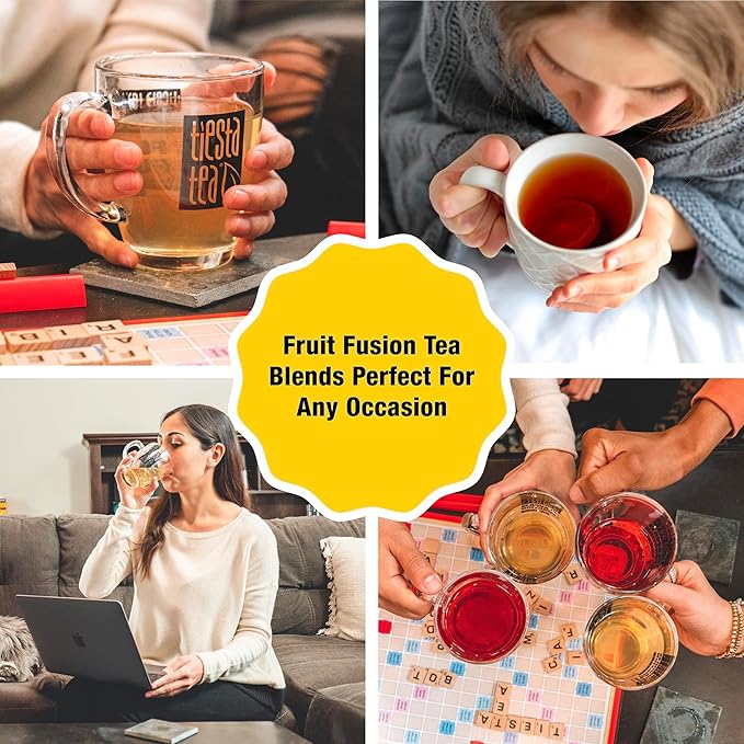 Tiesta Tea - Limeade Livin, Loose Leaf, Sweet Lime Herbal Tea, Non-Caffeinated Fruit Blend, Make Hot or Iced Up to 25 Cups, 2 oz Resealable Pouch - Bloomnest