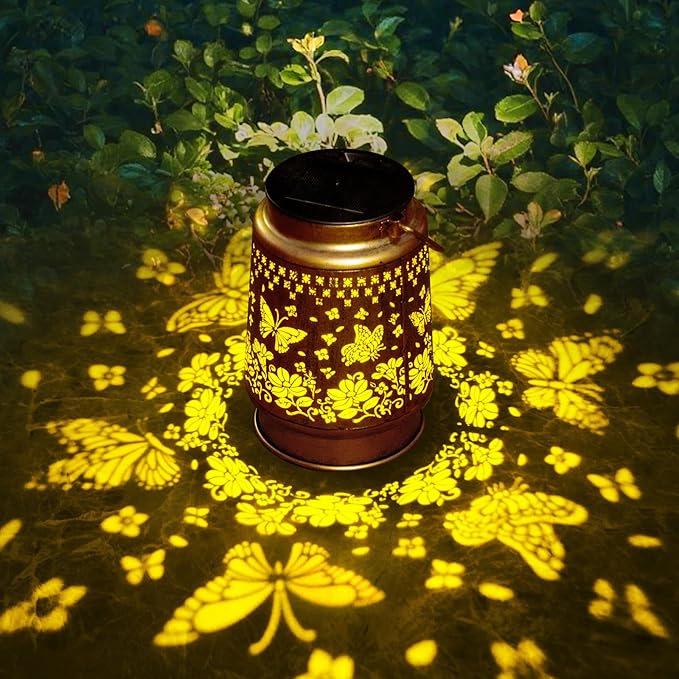 Solar Powered Hummingbird Lantern Lights for Outdoor Garden, Hummingbird Gifts, Mother Gifts, Grandma Gifts, Garden Gifts, Christmas Gifts, Gifts for Women - Bloomnest