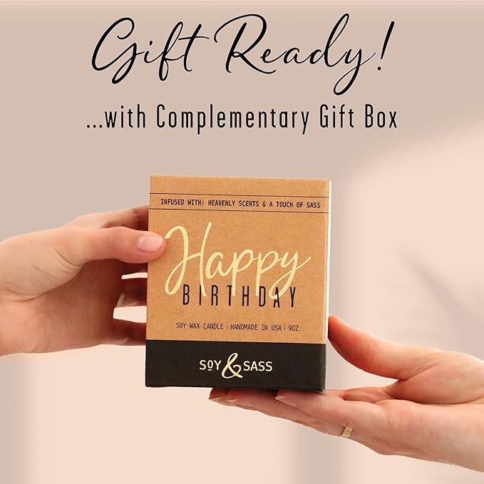 74th Birthday Gifts for Women - 'Limited Edition 1951' Soy Candle, w/Champagne on Ice I 74 Birthday Gifts for Women I 74th Birthday Gift for Her Ideas I 9oz Reusable Jar, 50Hr Burn, Made in USA - Bloomnest