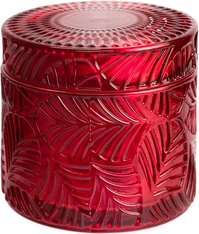 Hidden Label Christmas Candle,Festive Spice Scented Candles, Wood Wick Soy Candle, 7.4oz Holiday Jar Decorative Candles, Candles Gifts for Women - Bloomnest