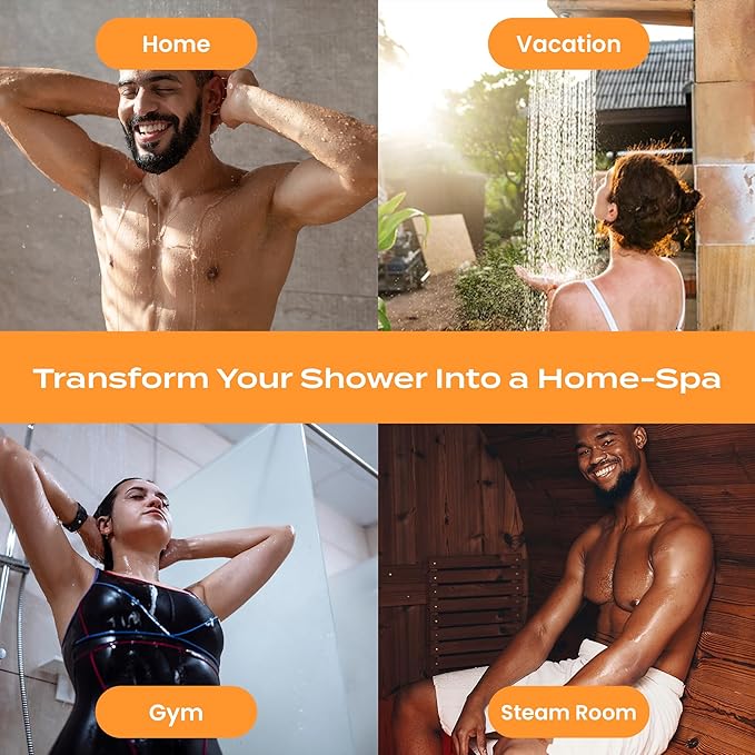 Body Restore Shower Steamers Aromatherapy 15 Pack - Christmas Stocking Stuffers for Men, Birthday Gifts for Women, White Elephant, Relaxation, Self Care - Citrus - Bloomnest