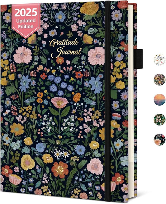 Gratitude Journal for Women – Undated Daily Mindfulness & Manifestation Journal with Prompts for Cultivate Affirmations, Positivity, Self-Care & Happiness - Garden of Whimsy - Bloomnest