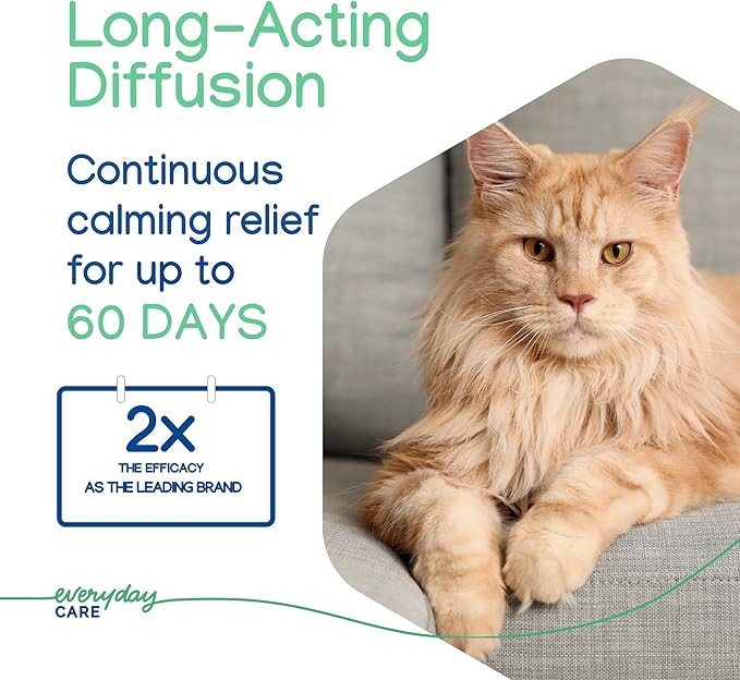 Virbac Zenifel Gel Diffuser for Managing Stress-Related Behaviors in Kittens & Cats - No Electricity Needed - Lasts Up to 2 Months - 1 Diffuser - Bloomnest