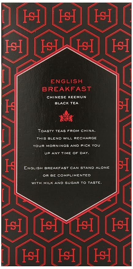 Harney & Sons Black Tea, Tea Bags, English Breakfast, 20 Count (Pack of 2) - Bloomnest