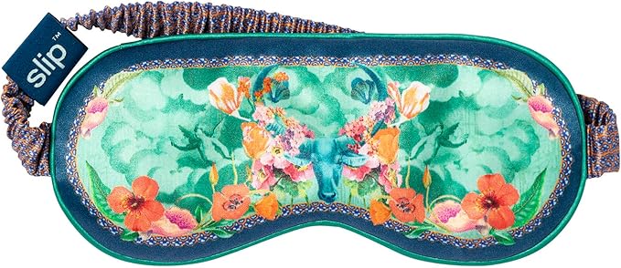 slip Pure Silk Sleep Mask - 100% Pure 22 Momme Mulberry Silk Eye Mask - Comfortable Sleeping Mask with Elastic Band + Filler and Internal Liner, Zodiac Collection: Taurus - Bloomnest