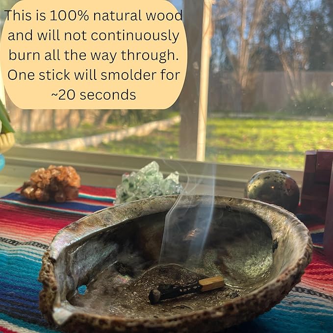 Palo Santo Sticks – High-Resin Holy Wood | Sustainable Peruvian Incense for Meditation & Cleansing (15 Count, 2-inch Sticks) - 1 Pack MaxwellsMysticMarket