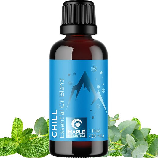 Mint Essential Oil Blend for Diffuser - Refreshing Mint Oil Diffuser Essential Oils with Cooling Peppermint Spearmint Bergamot and Eucalyptus Oils - Pure Aromatherapy Oils for Diffuser - Bloomnest