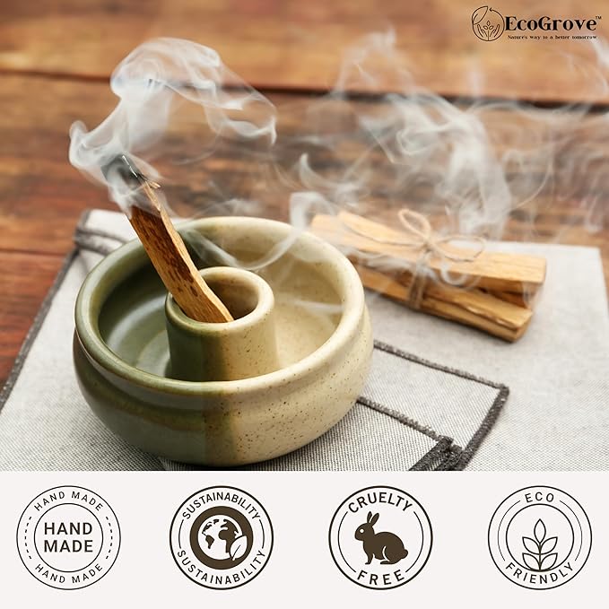 Palo Santo Sticks Bulk – 15 Pack Premium Palo Santo Stick from Ecuador | Authentic Palo Santo Wood Stick & Incense for Smudging, Meditation, Cleansing | Sustainable Palosanto EcoGrove