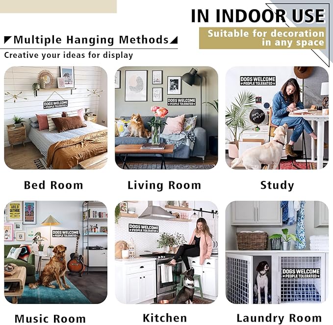 Dog Gifts for Women Funny Wall Decor for Dachshund, Golden Retriever, German Shepherd, French Bulldog, Black Lab, Poodle & More – Pug & Corgi Gifts for Corgi Lovers Tin Sign - Bloomnest