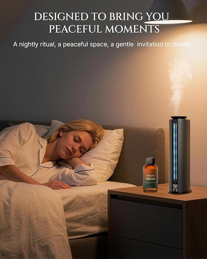 AROMADD Dream Diffuser Oil Inspired by Luxury Hotel Scent 3.38 Fl Oz (100ml), Aroma Diffuser & Hotel Fragrance Diffuser Oil, Essential Oil Diffuser for Aromatherapy, Long-Lasting - Bloomnest
