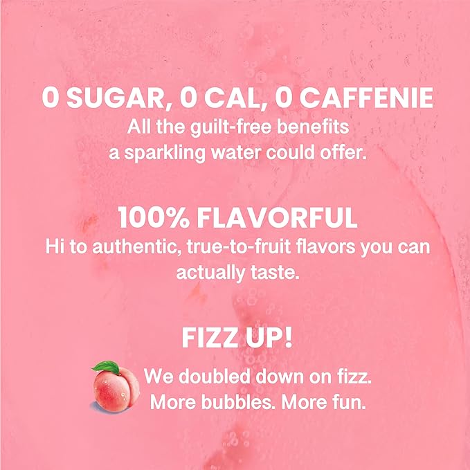 CHI FOREST White Peach Sparkling Water (11.16 oz* 24) - Bloomnest