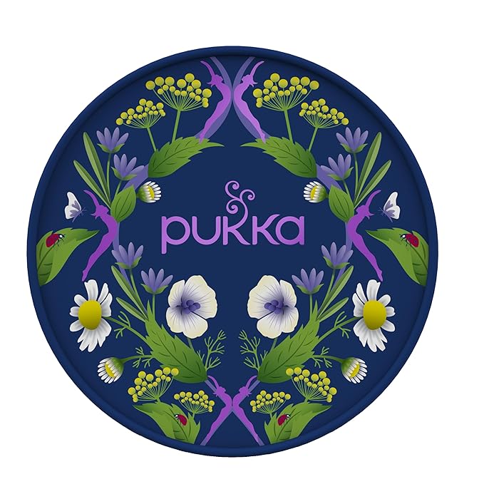 Pukka Tea Organic, Herbal Tea Sampler For Everyday Wellness, Best for Birthdays, Anniversaries & Holidays, Caffeine Free, 90 Bags, 6 Flavors - Bloomnest