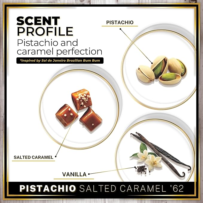 Urban Naturals Car Air Freshener Hanging + Vent Clip, Pistachio Salted Caramel '62 Scent Diffuser, Long Lasting Car Fresheners Made in USA, Auto Accessories for women (1 Pack) - Bloomnest