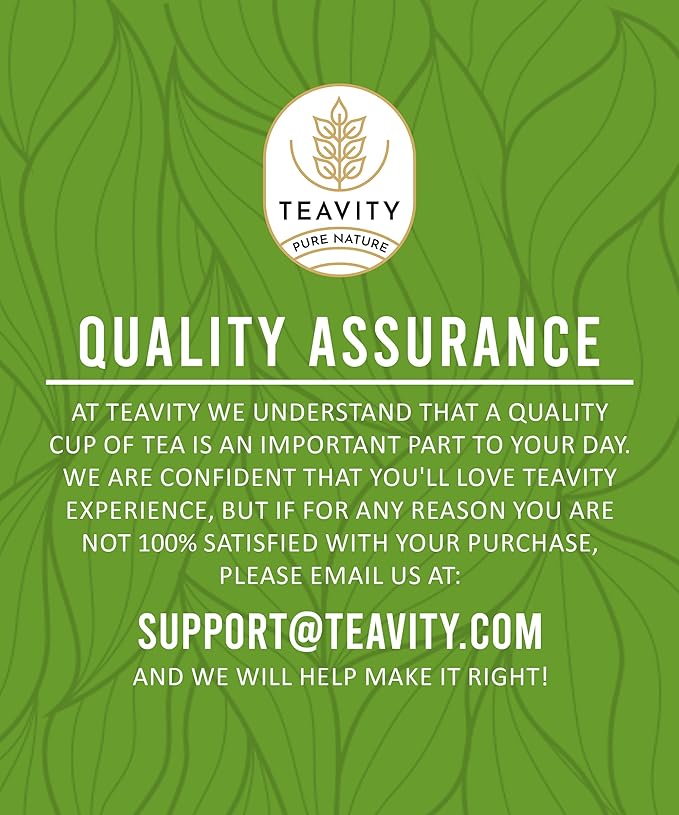 Organic Green Tea Pods for Keurig - Unsweetened Green Tea for K Cup Machines by Teavity (24 Tea Pods) - Bloomnest