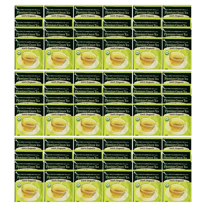 Bigelowss-Premium Organic Green Tea, 160 Count with Storage Bag - Bloomnest