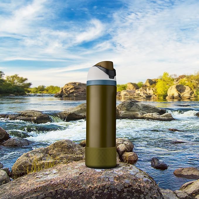 Silicone Boot for Owala Water Bottle 24 oz 32 oz 40 oz, Anti-Slip Protective Sleeve for FreeSip/Twist/Flip Stainless Steel Water Bottles Accessories BEONSKY