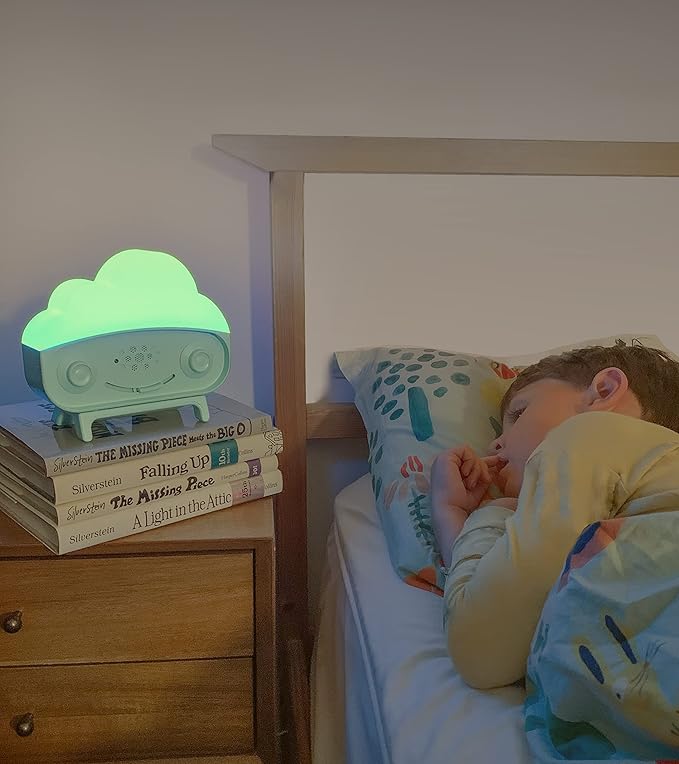 Happiest Baby SNOObie Smart White Noise Machine - Portable Baby Sound Machine with Night Light - 12 Soothing Sounds for Sleep Training, Teal - Bloomnest