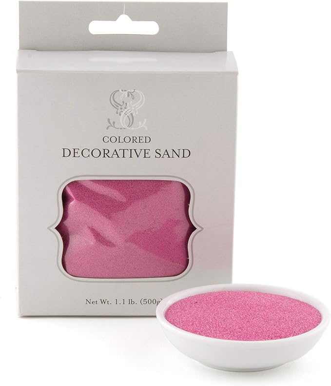 Weddingstar Crystalline Quartz Sand, Dark Pink - Bloomnest