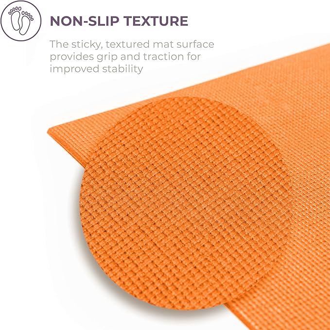 Sunshine Yoga Voyage Yoga Mat, 10 Pack, 72" x 24" Professional Studio and Gym Bulk Yoga Mats, 5mm Thick, Durable, Anti-Tear, Non Slip Fitness and Exercise Mats - Bloomnest