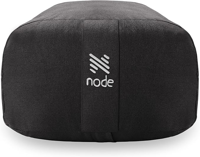 Yoga Meditation Cushion, 25" x 12" Rectangular Bolster with Organic Cotton Cover - Bloomnest