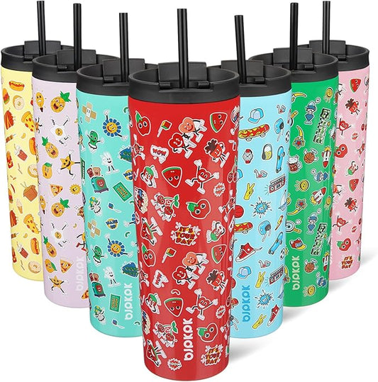BJPKPK 30oz Tumbler With lid And Straw Stainless Steel Travel Coffee Mug Insulated Tumblers Cups,Passionate Red - Bloomnest