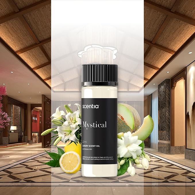 Scentia Hotel Diffuser Oil Inspired by The Wynn, Las Vegas Hotel - 20 mL 0.67 fl oz - Fragrance Oil Blend for Aromatherapy & Ultraonic Diffusers - Mystical - Bloomnest