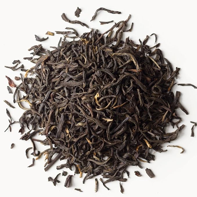 Rishi Tea China Breakfast Black Loose Leaf Tea - Organic, Robust & Caffeinated, Enjoy Hot or Iced - 4 Ounces, 12+ Servings - Bloomnest
