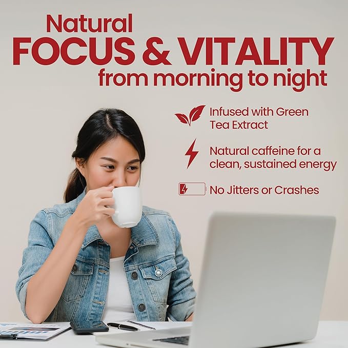 Rapid Fire Slim Tea Bags, Blend of Natural Herbs and Botanicals, Promotes Energy and Digestion, Supports Metabolism, 14 Servings, Raspberry Flavor - Bloomnest