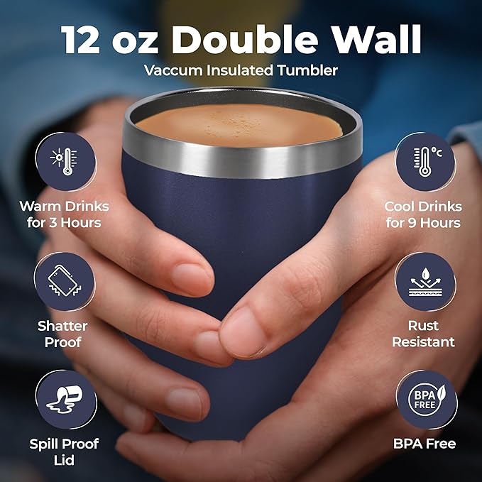 Tea Gift Set for Women & Men – Includes Assorted Teas, Elegant Mug & Honey (Blue) - Bloomnest
