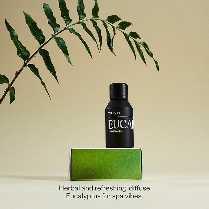 Vitruvi Eucalyptus, 100% Pure Premium Essential Oil (1.0 fl.oz) vitruvi