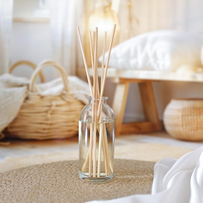 Urban Naturals Vetiver Home Fragrance Reed Diffuser Set | Man CAVE: Vetiver, Oud, Warm Amber & Frankincense. an Elegant, Masculine Fragrance That Smells Like a Men's Cologne!