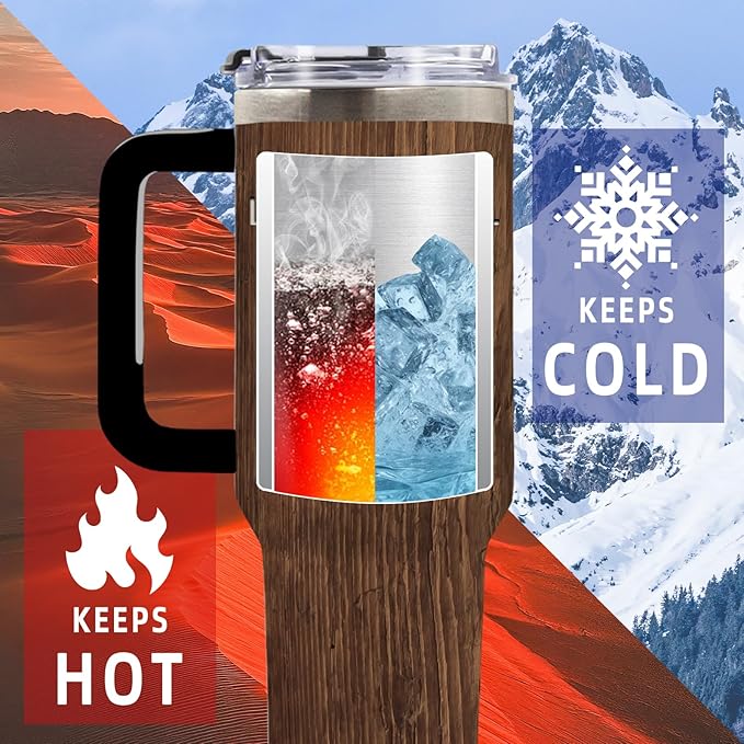 DUUV Gifts for Dad from Daughter, To My Dad Tumbler 40 Oz with Handle and Straw, Christmas Thanksgiving Birthday Gifts for Men Daddy Stepdad Elderly Father, Thoughtful Papa Mug, 1PCS - Bloomnest