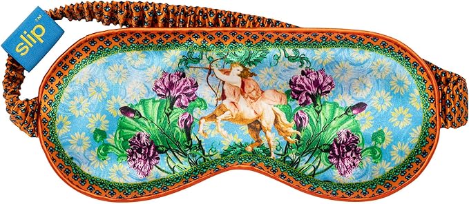 slip Pure Silk Sleep Mask - 100% Pure 22 Momme Mulberry Silk Eye Mask - Comfortable Sleeping Mask with Elastic Band, Zodiac Collection: Sagittarius - Bloomnest
