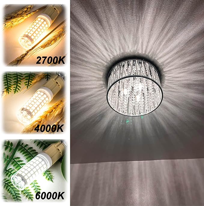 ALIDE E12 75 Watt Replacement LED Candelabra Bulbs C7,4000K Natural White,800LM T6 7.5W LED E12 Chandelier Light Bulbs for Ceiling Fan Pendant Lighting,Non-dimmable,6 Pack - Bloomnest