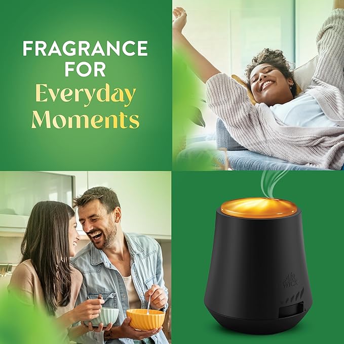 Air Wick Essential Mist Starter Kit, Diffuser + 1 Refill, Lavender and Almond Blossom, Air Freshener, Essential Oils - Bloomnest