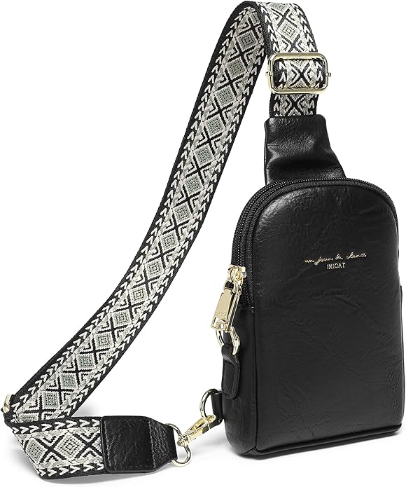 INICAT Small Sling Bag for Women Everyday & Travel Crossbody Bags Lightweight Cross Body Purses Vegan Leather - Bloomnest