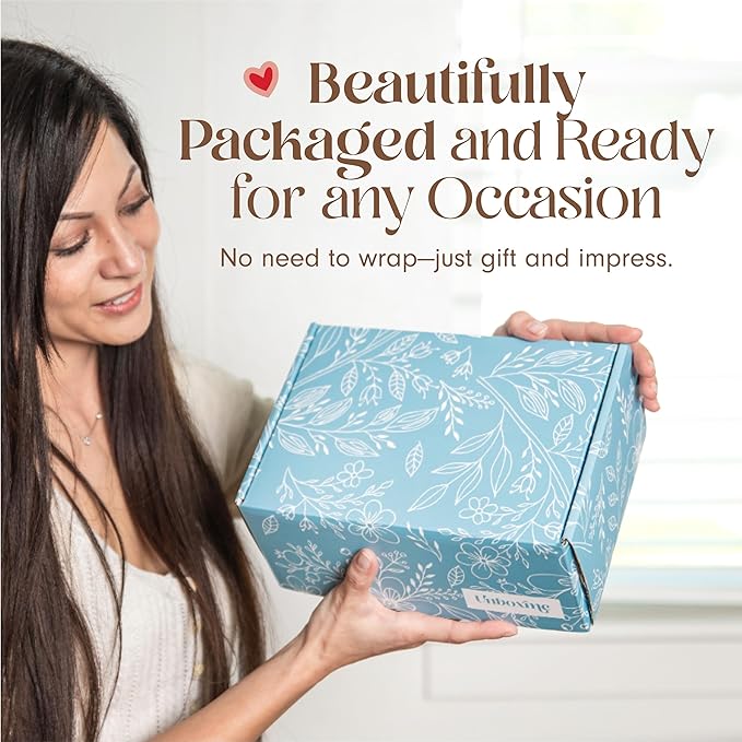 Unboxme Thank You Gift Basket For Women. Show Your Appreciation with the Warm + Cozy Care Spa Box. A Thoughtful Self Care Gift for Clients, Coworkers, Friends and Employees. - Bloomnest