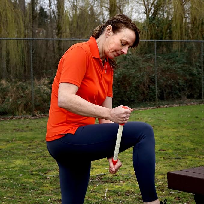 Tiger Tail The Stick - Bendy 18” Flexible Muscle Roller Stick for Myofascial Release & Trigger Points - Bendable Deep Tissue Massager for Legs, Back, Shoulders - Relieve Soreness & Improve Recovery