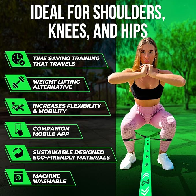 Two8 Bands Multi Loop Resistance Band for Working Out - Home Gym Loop Resistance Bands for Women & Men, Athletic Rehab Equipment Workout Loops, Sports Fitness Gear - Bloomnest
