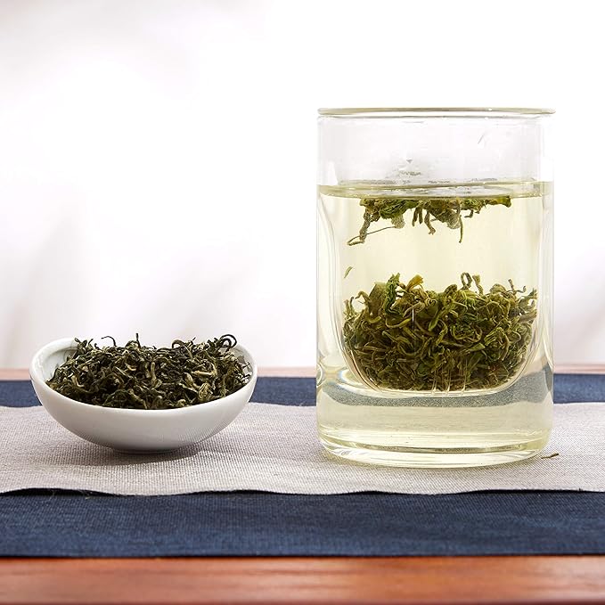 ChaWuWarmSun-[B] BiLuoChun Green Tea,3.5oz(100g),Loose Leaf Tea,DongTing Mountain,Chinese Famous Green Tea - Bloomnest