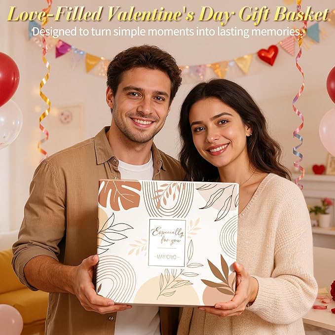 Self Care Gifts Get Well Soon Gift Baskets for Women, Birthday Gifts for Women Care Package, Unique Sympathy Gift Basket Spa Thinking of You Valentines Day Gift Set for Her Wife Mom Best Friend Sister - Bloomnest