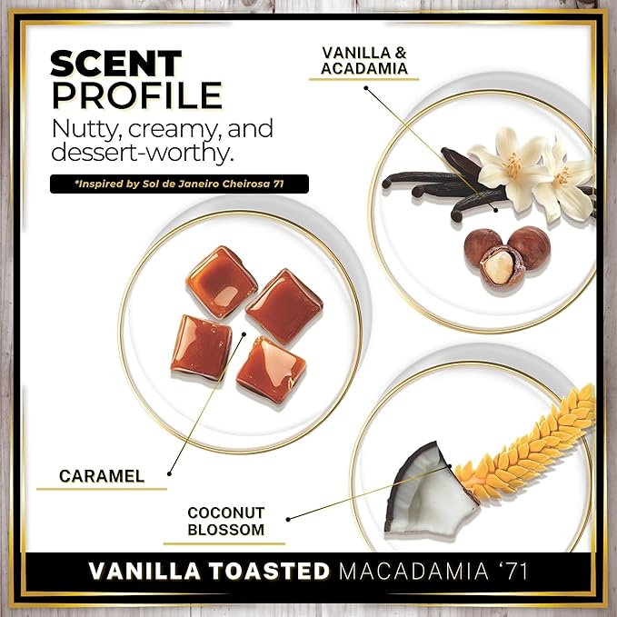 Urban Naturals Car Air Freshener Hanging + Vent Clip, Vanilla Toasted Macadamia '71 Scent Diffuser, Long Lasting Car Fresheners Made in USA, Auto Accessories for women (1 Pack) - Bloomnest
