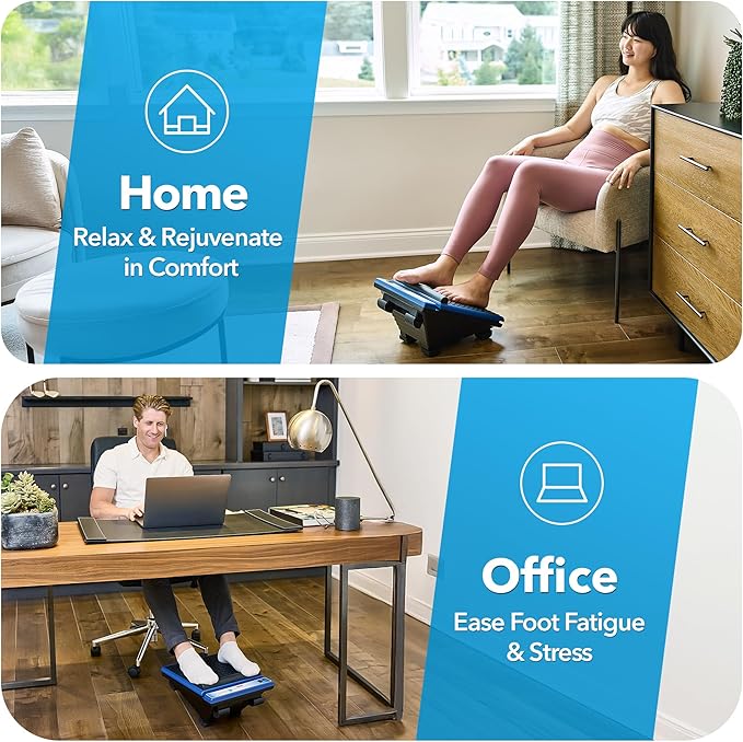 MedMassager Foot Massager Classic | Deep Tissue Massage Therapy, at-Home Massager, Dual Speed, Portable & Compact, Fast Relief from Neuropathy, Improves Blood Circulation MMF08