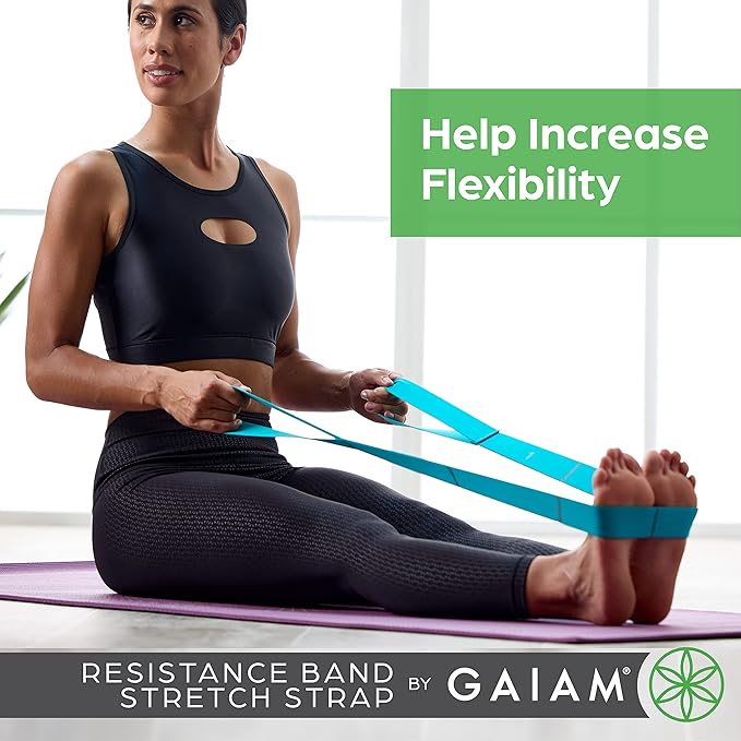 Gaiam Restore Resistance Band Stretching - Bloomnest