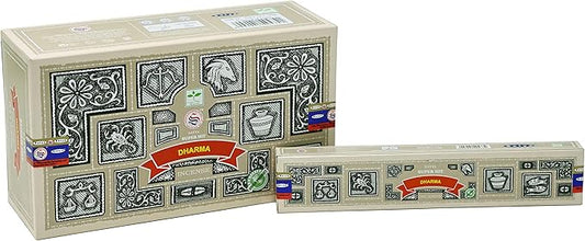 EARTH Satya Super Hit Dharma Incense Sticks 15 GMS (Pack of 12) (Green Certified) Indian Perfumed Hand Rolled Agarbatti Perfect for Worship,Therapy, Relaxation, Medication, Positivity, Healing,Yoga Earth